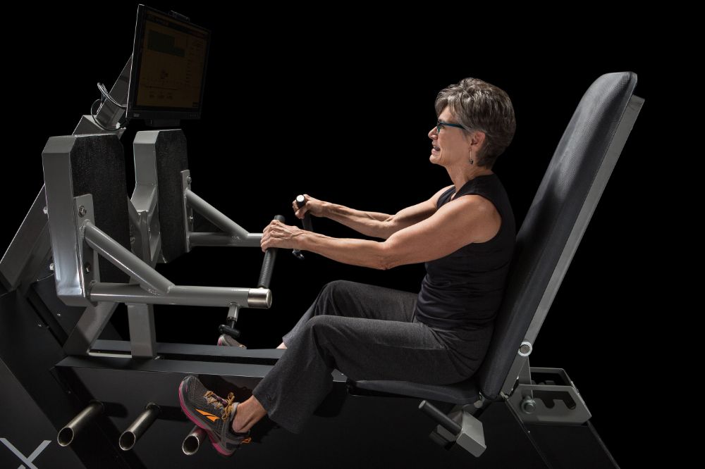 woman exercising to be fit